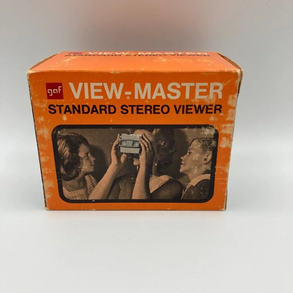 GAF Vintage View Master Stereo Viewer No. 2014 In Original Box with Bonus Reel